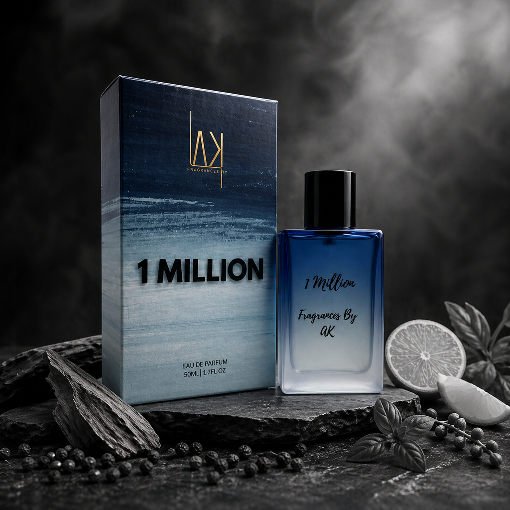 Fragrances by AK – 1 Million Impression Perfume for Men (50ml)