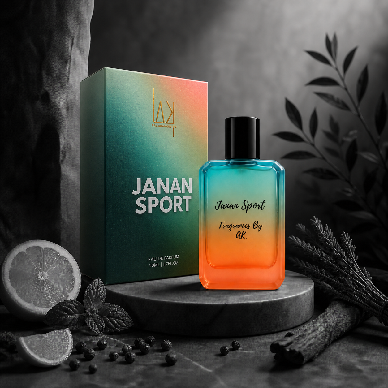 Fragrances by AK – Janan Sport Impression Perfume for Men (50ml)