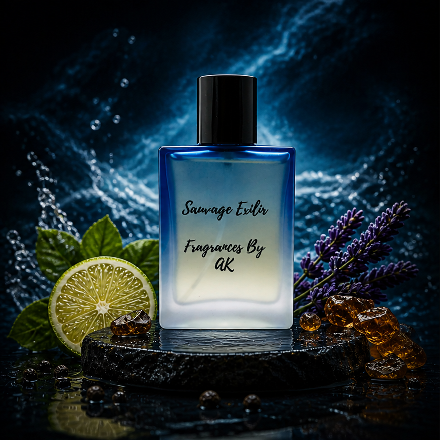Fragrances by AK – Sauvage Elixir Impression Perfume for Men (50ml)